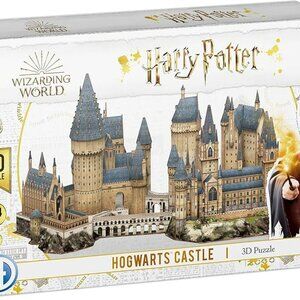 Harry Potter Hogwarts Castle 3D Paper Puzzle Model Kit 424 Pieces Collectible